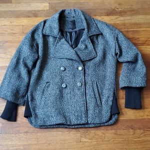 Wool Blend Short Jacket
